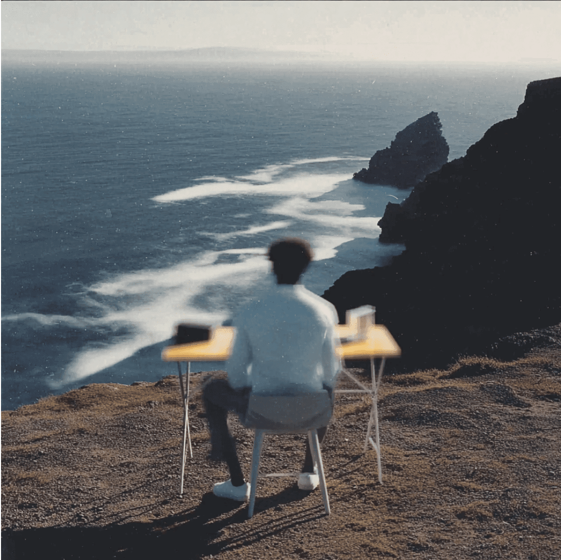 Cliffside Workspace Ocean View