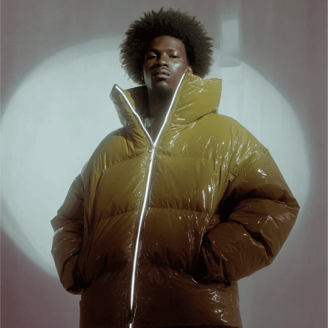 Yellow Puffer Portrait